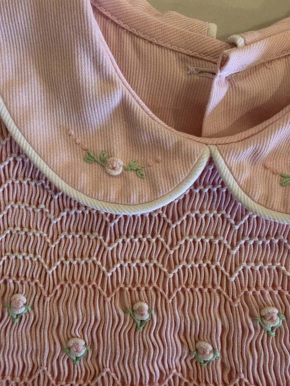 Lullaby Set Pink Smocked Dress